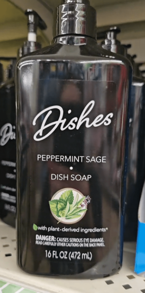 dish soap at dollar tree